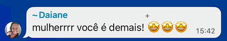 depoimento de aluna